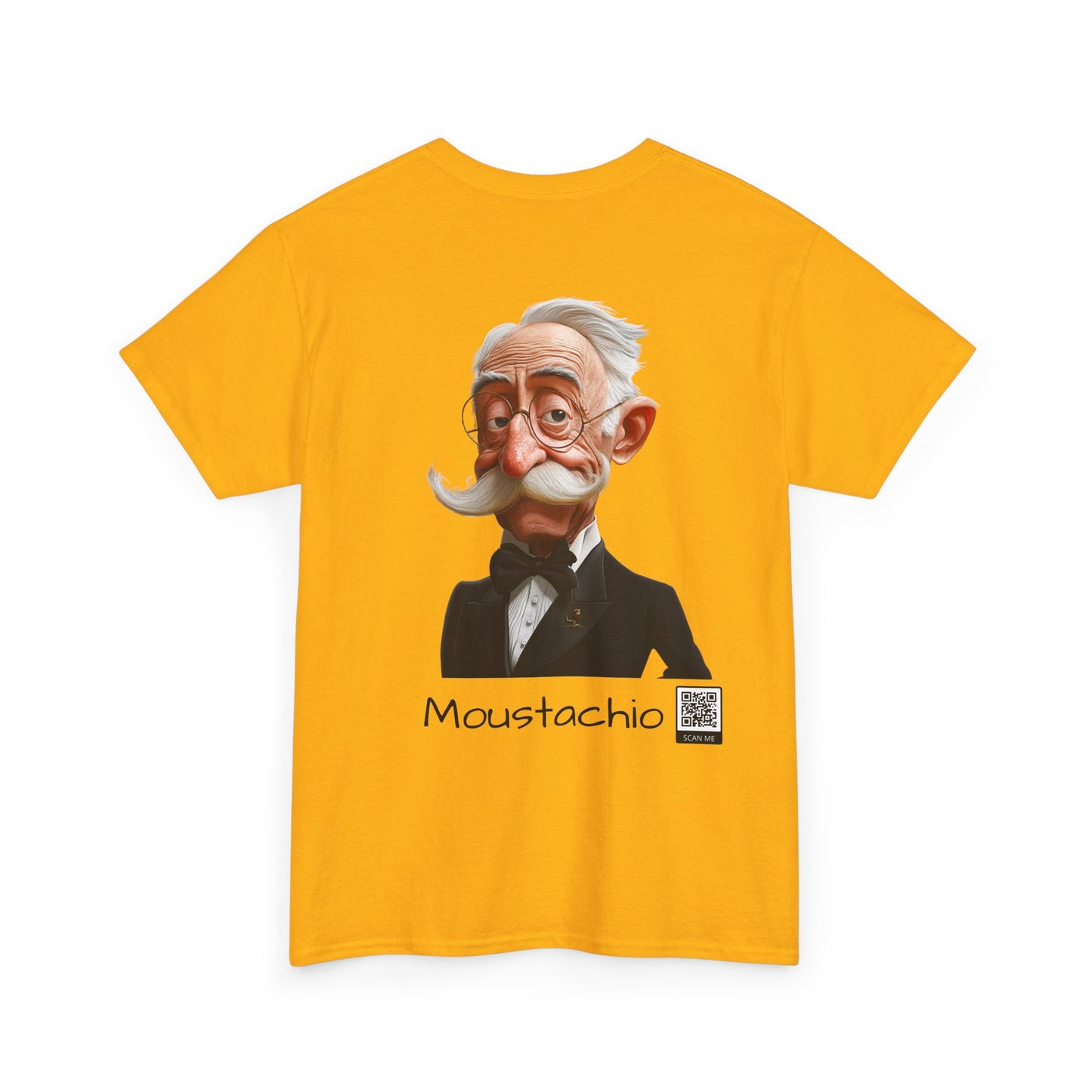 Moustachio Heavy Cotton Tee