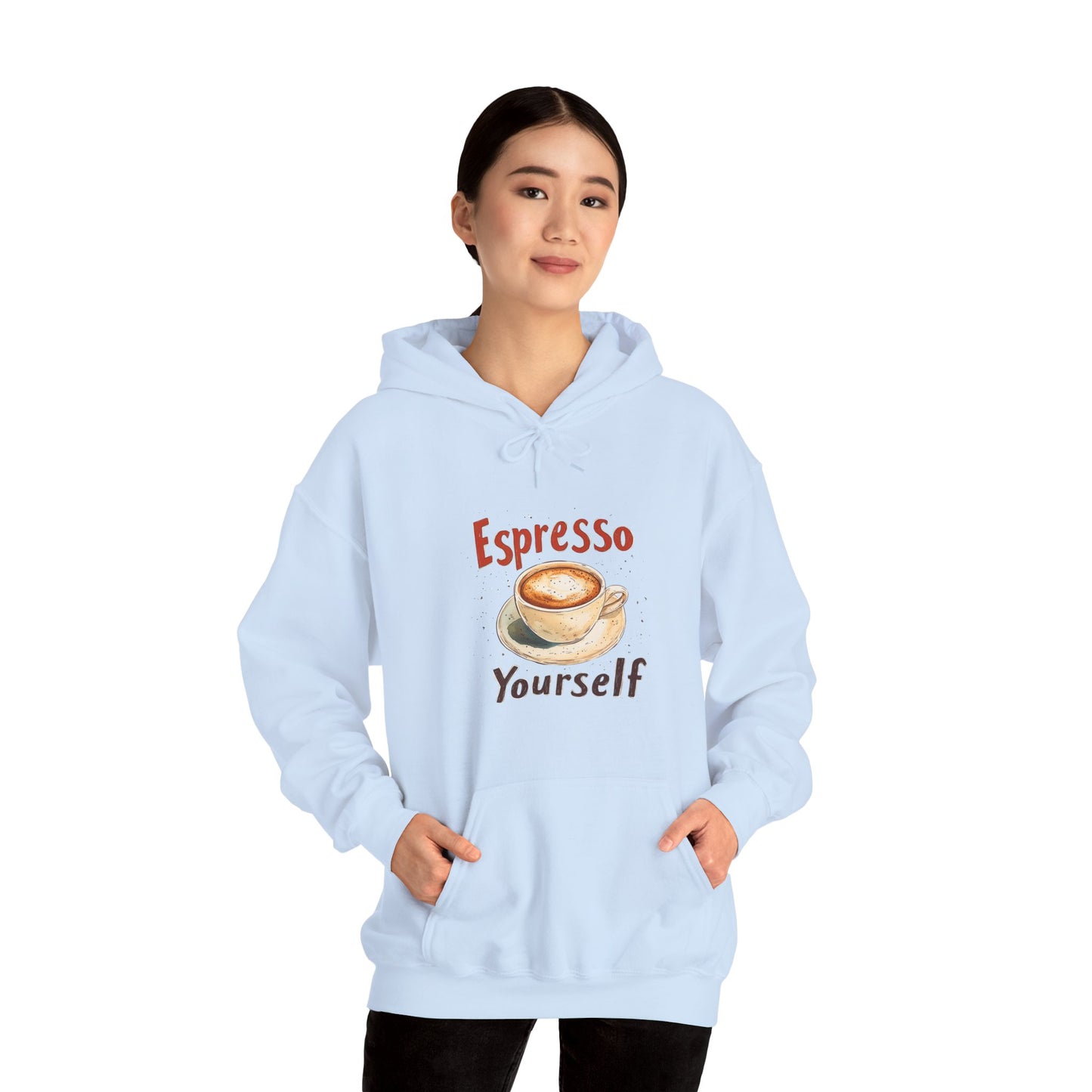 Espresso Hooded Sweatshirt - Coffee Lovers Gift