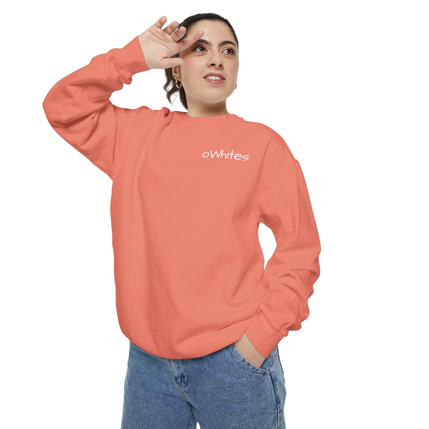 Goldie – Kleidungsstückgefärbtes Sweatshirt