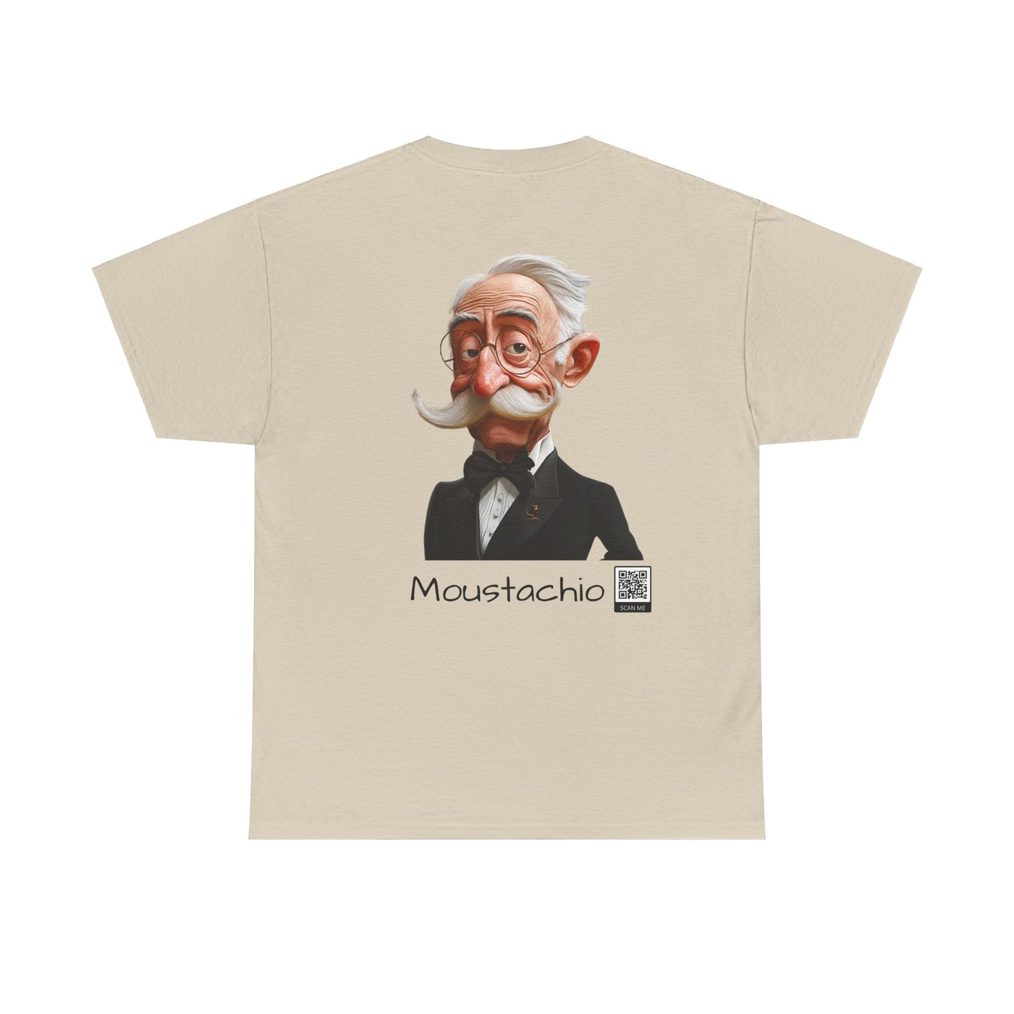 Moustachio Heavy Cotton Tee