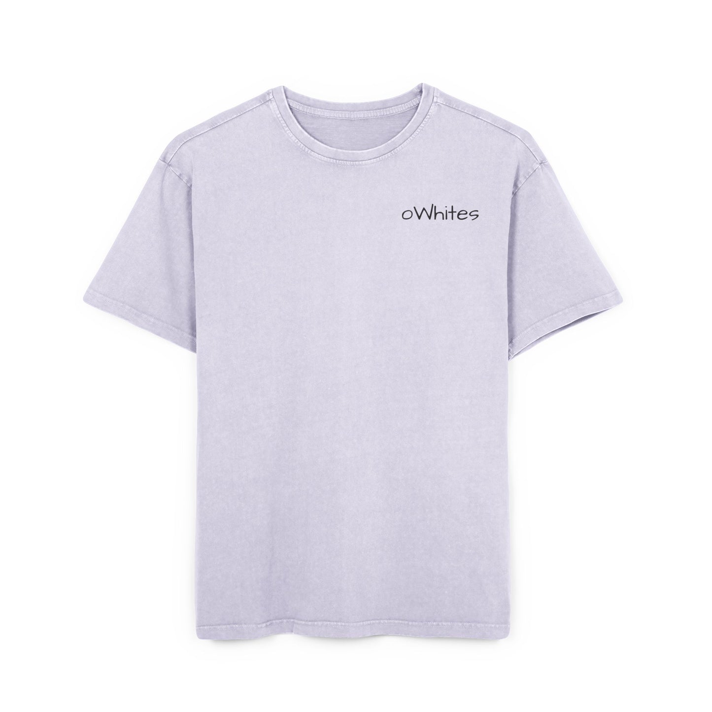 oWhites Men's Acid Washed Heavy Oversize Tee