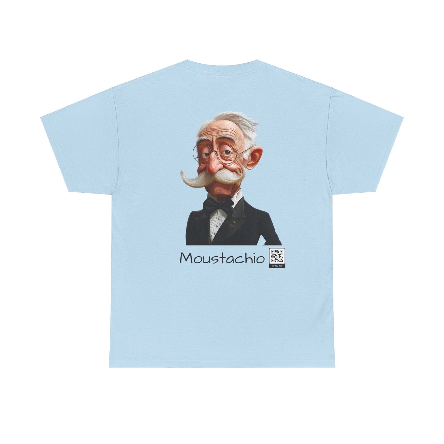 Moustachio Heavy Cotton Tee