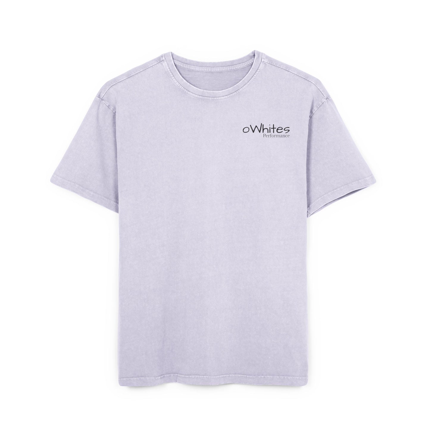 oWhites Performance Men's Acid Washed Heavy Oversize Tee