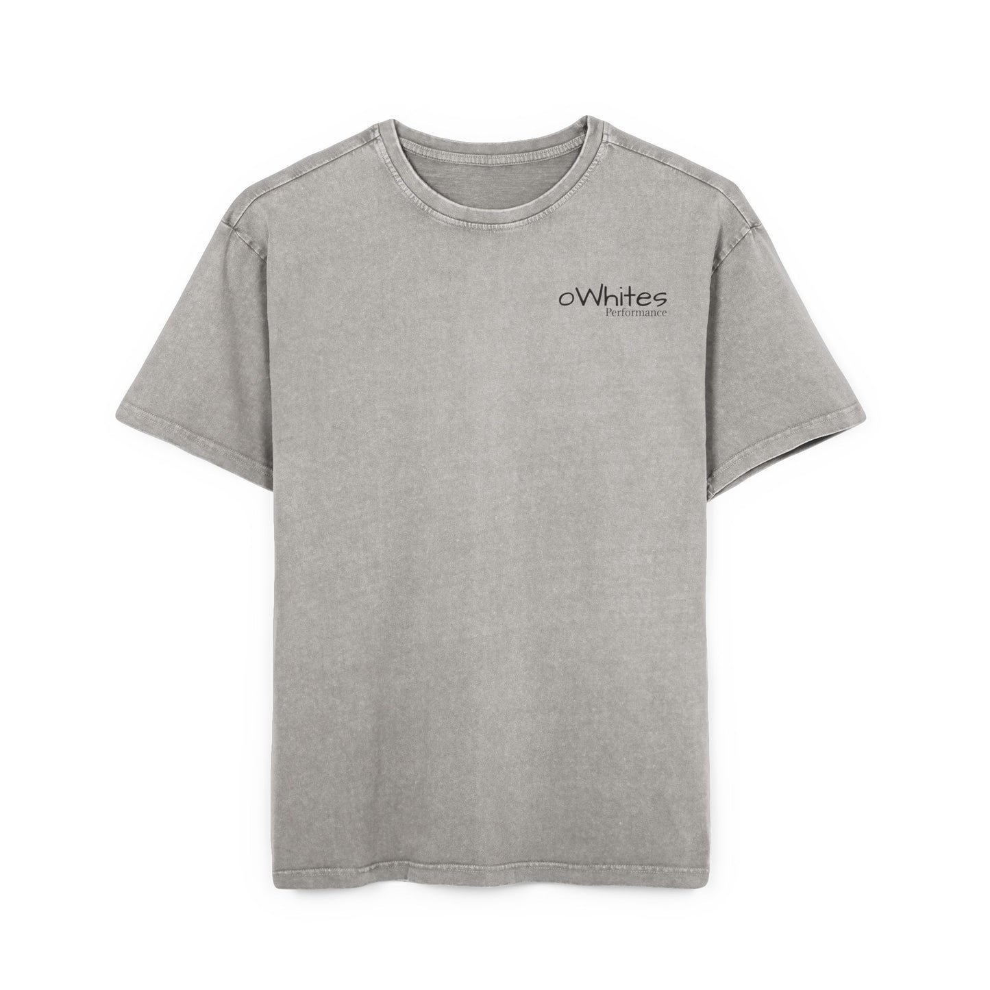 oWhites Performance Men's Acid Washed Heavy Oversize Tee