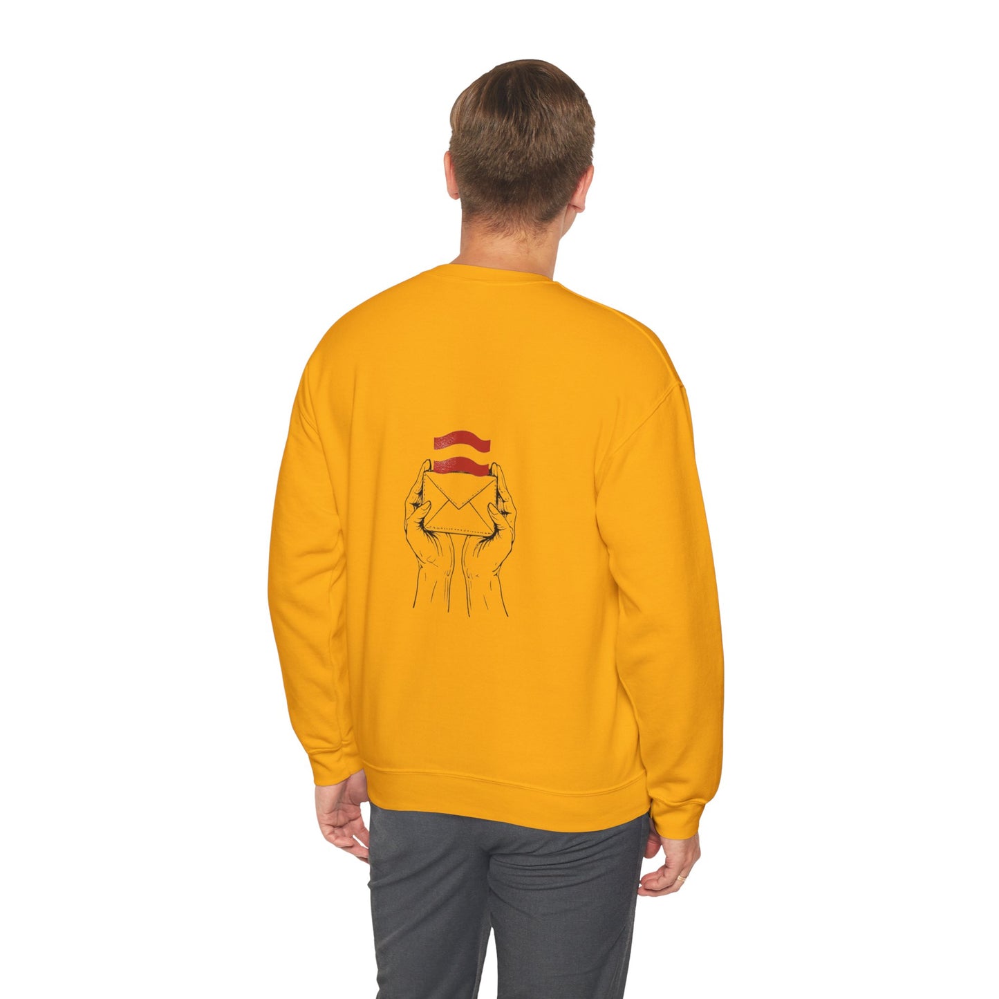 Rachel Heavy Blend™ Crewneck Sweatshirt - Postwoman Present