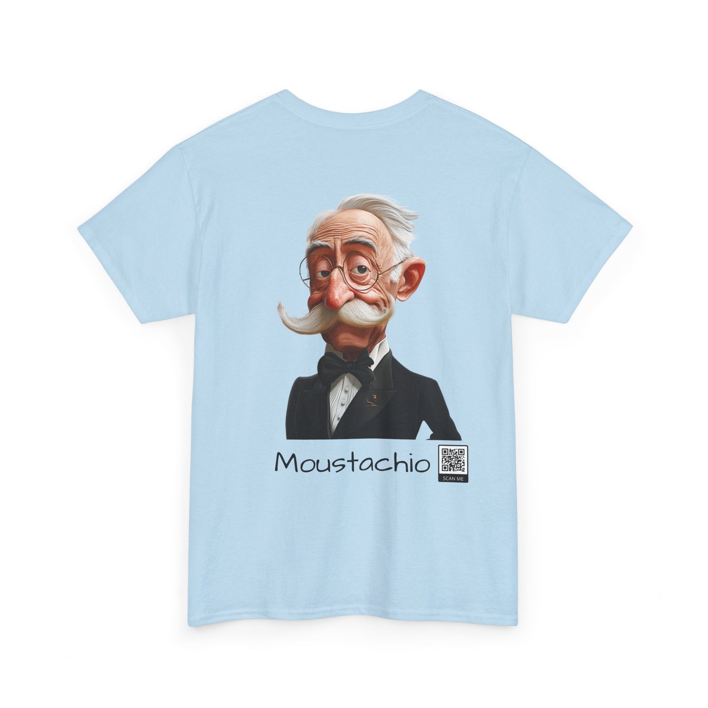 Moustachio Heavy Cotton Tee