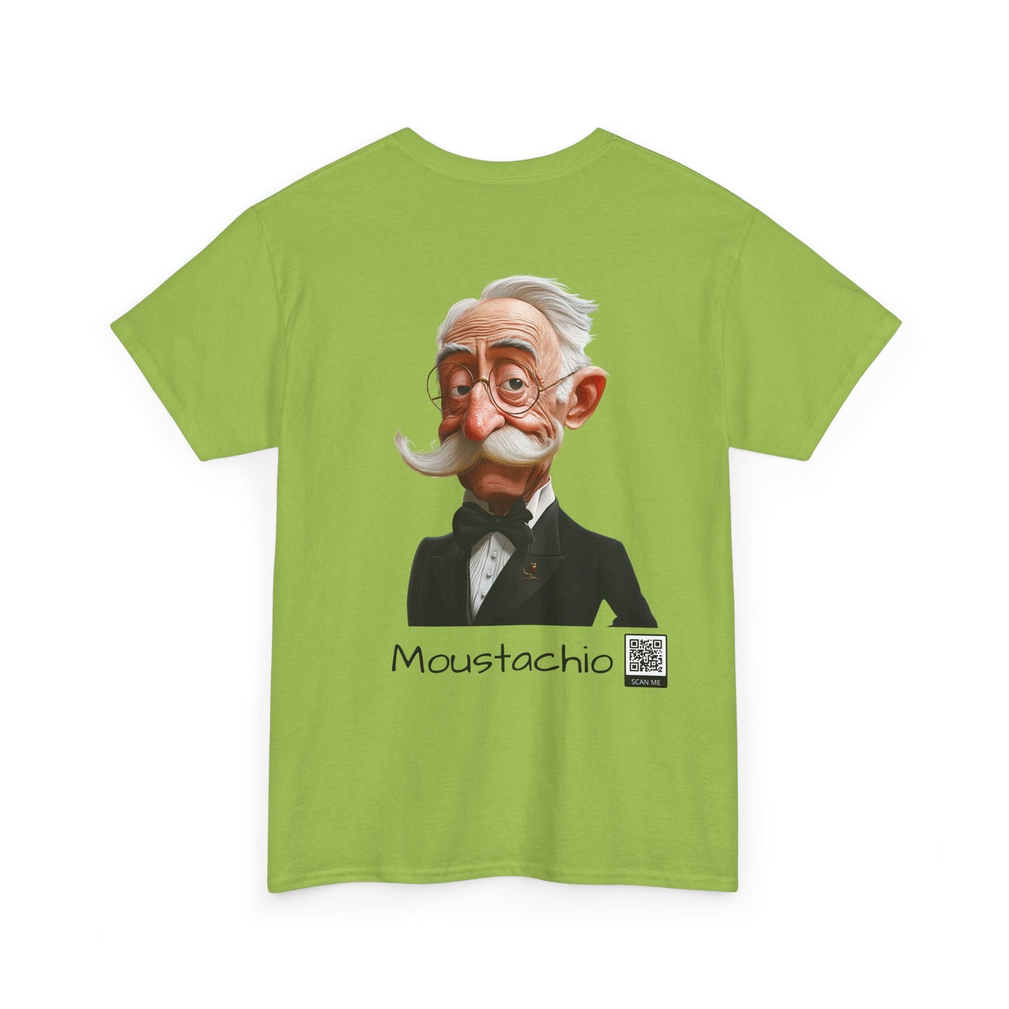 Moustachio Heavy Cotton Tee