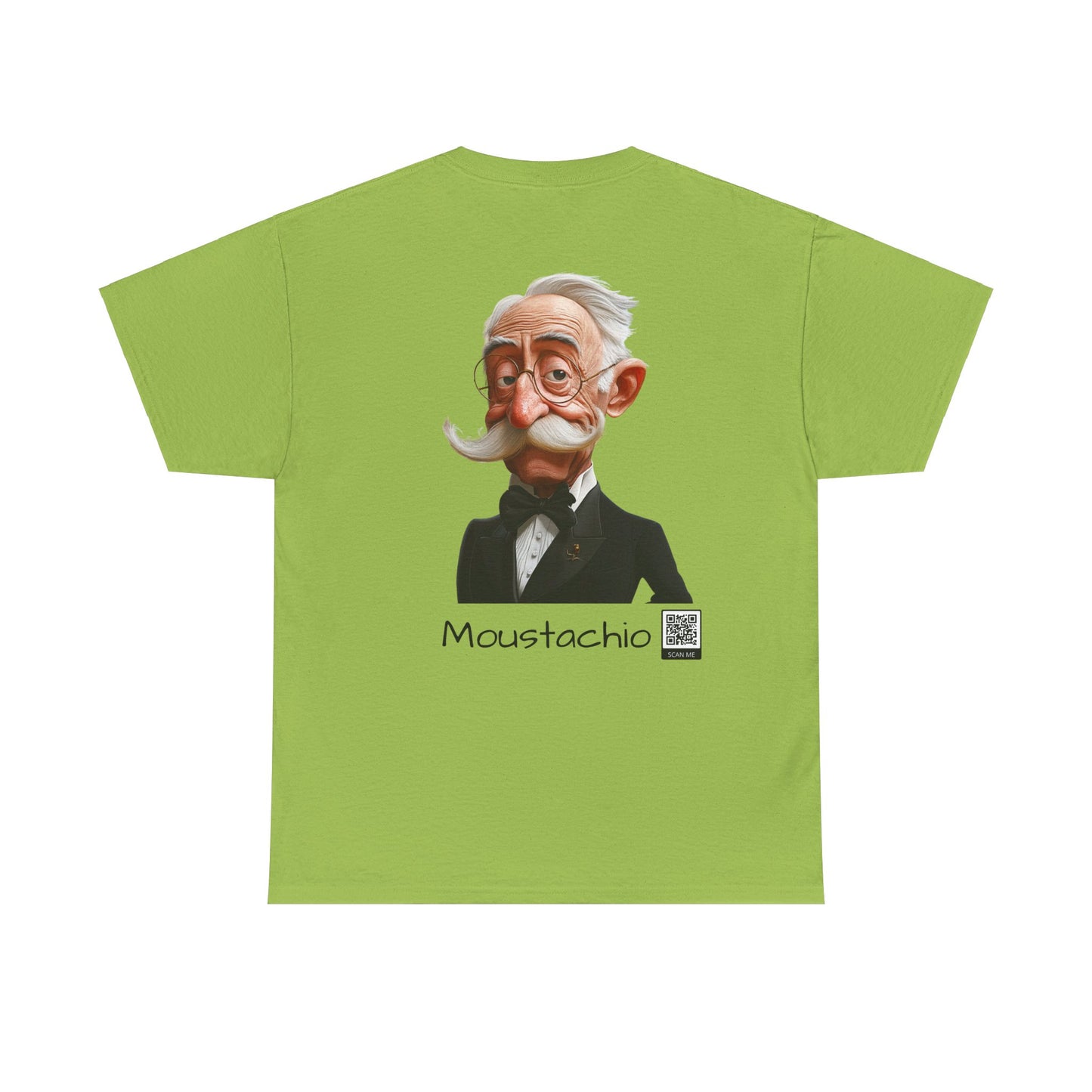 Moustachio Heavy Cotton Tee