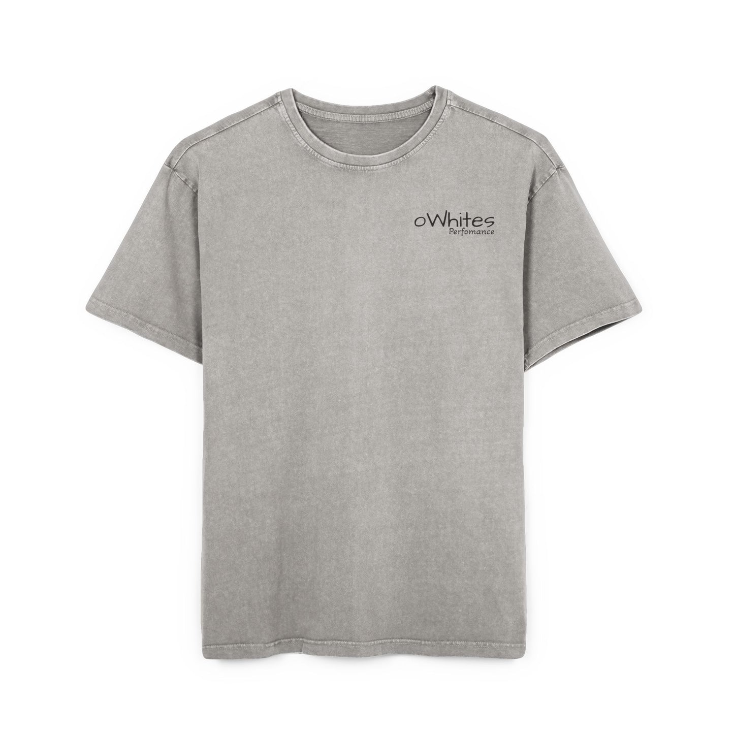 oWhites Performance Men's Acid Washed Heavy Oversize Tee