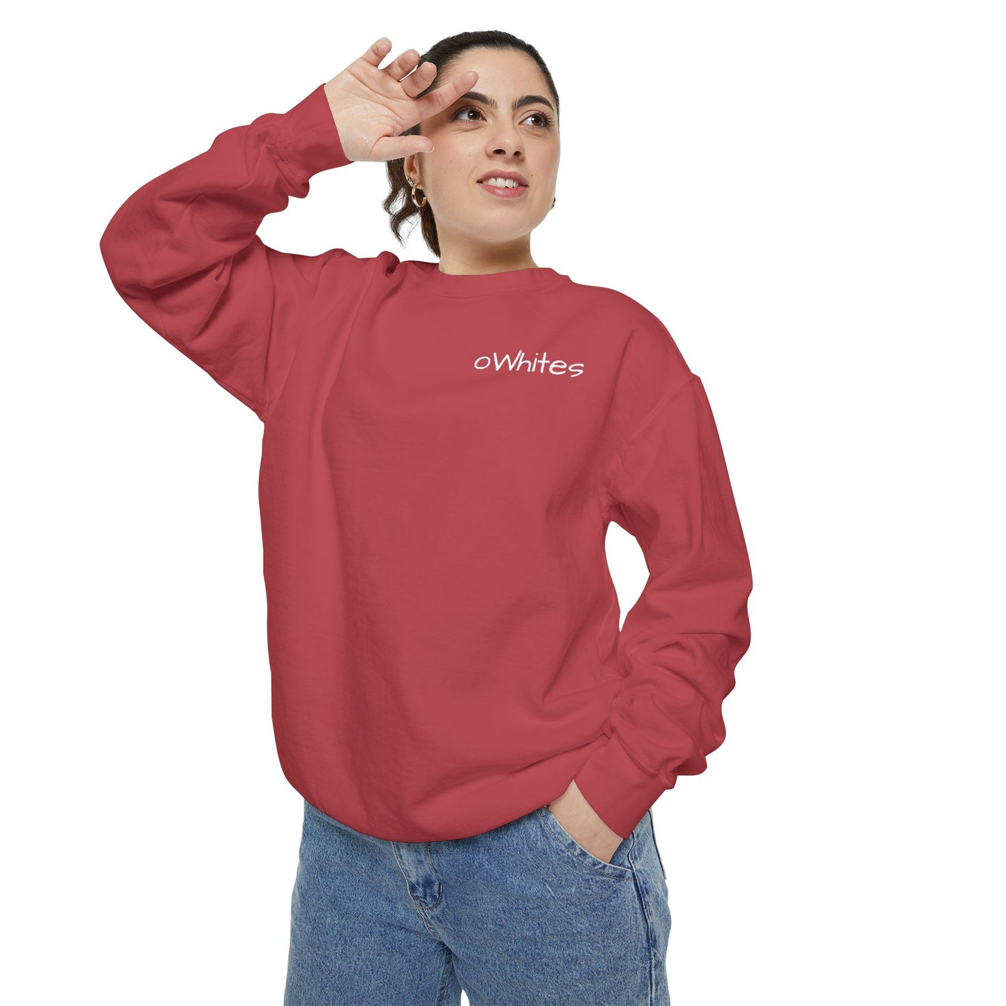 Goldie – Kleidungsstückgefärbtes Sweatshirt