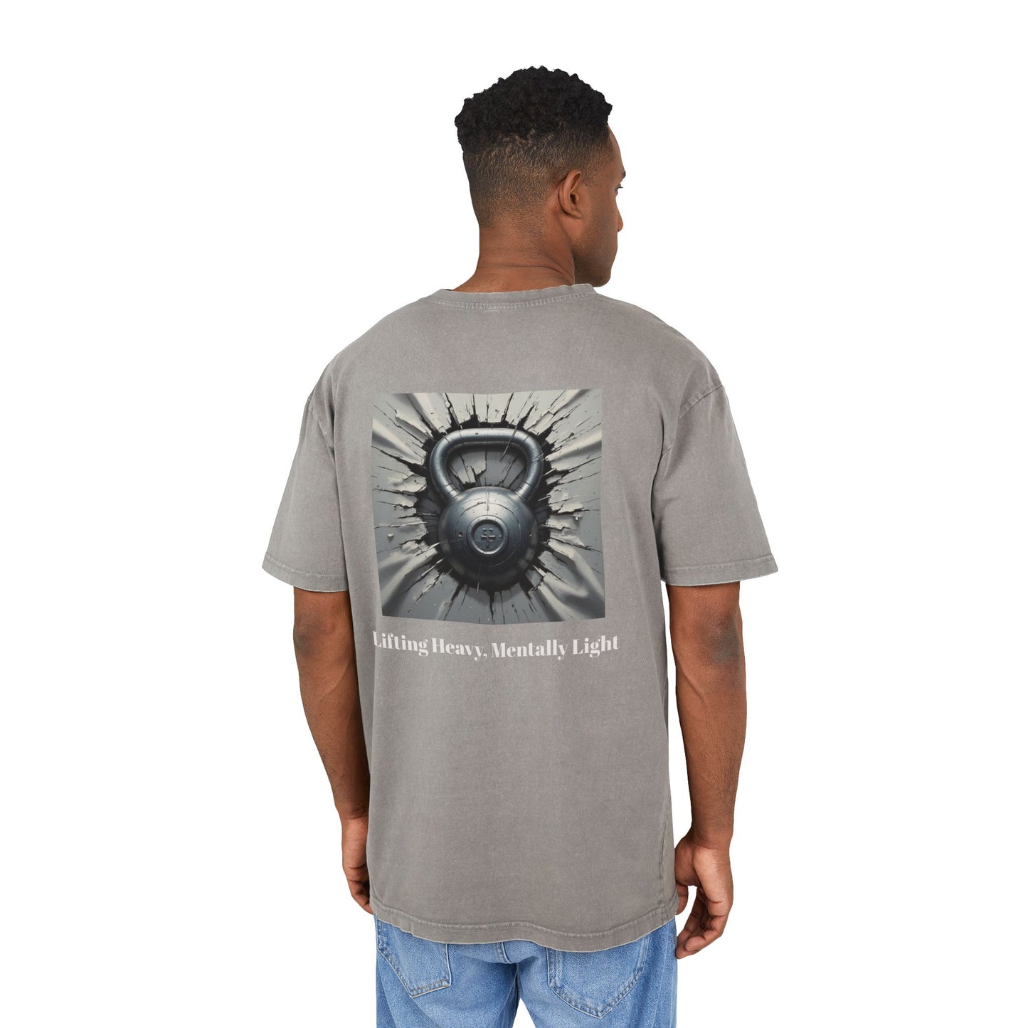 Rep Squad Wear Acid Washed Heavy Oversize Tee