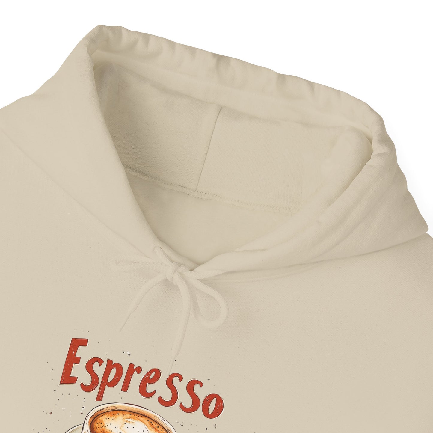 Espresso Hooded Sweatshirt - Coffee Lovers Gift