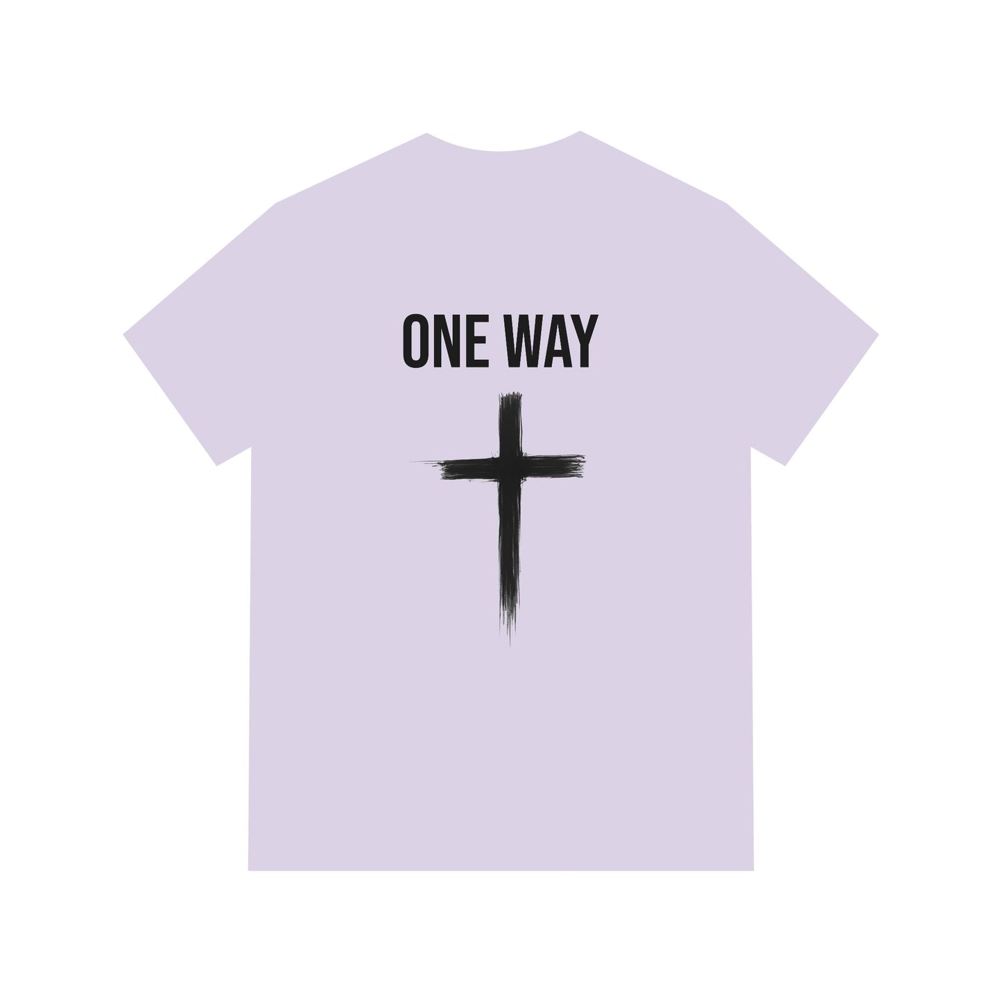 Acid Washed Tee Cross Design