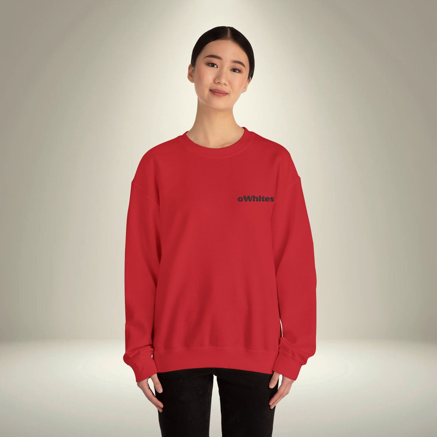 oWhites Embroidery Heavy Blend™ Crewneck Sweatshirt