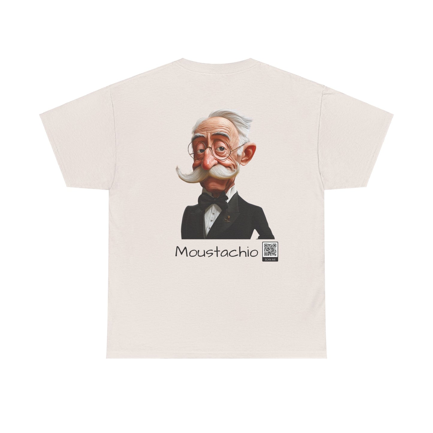 Moustachio Heavy Cotton Tee