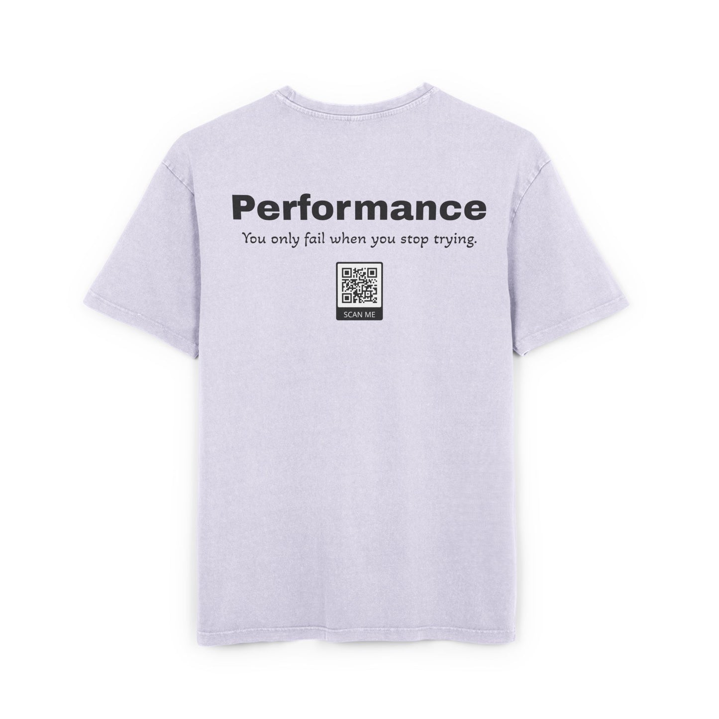 oWhites Performance Men's Acid Washed Heavy Oversize Tee