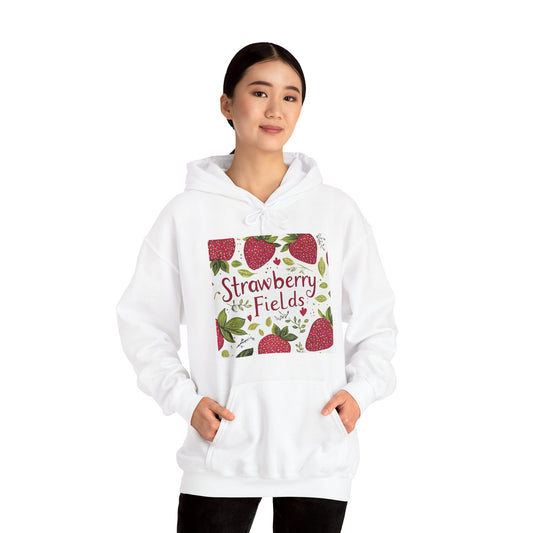 Strawberry Hoodie - Cozy Unisex Heavy Blend™ Sweatshirt