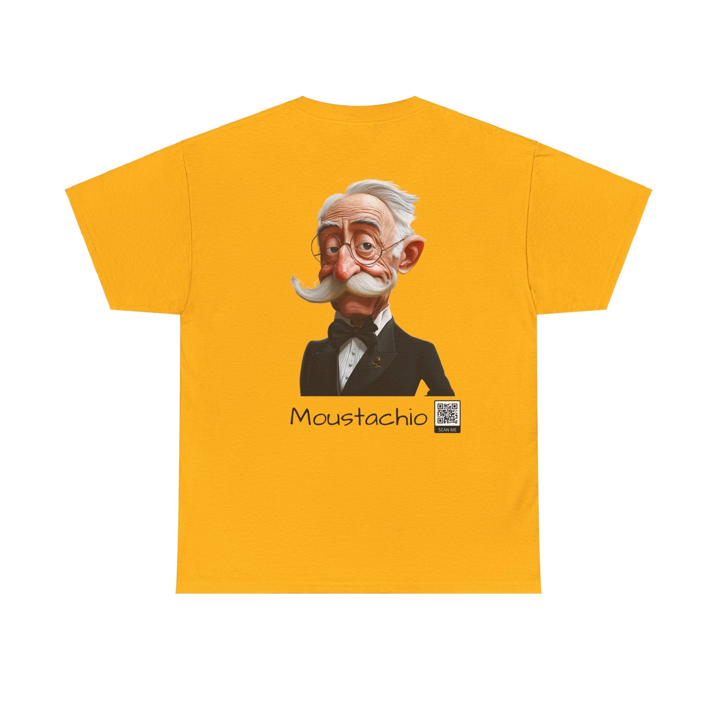 Moustachio Heavy Cotton Tee