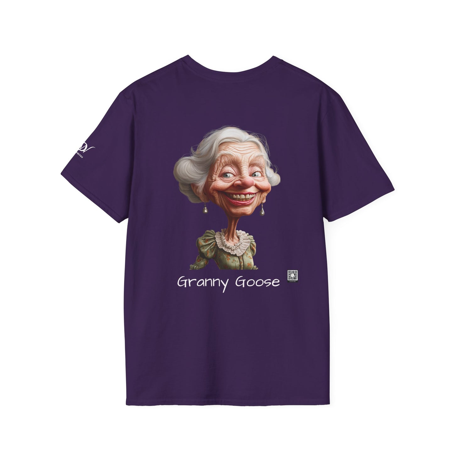 Softstyle-T-Shirt mit Gans-Motiv „Granny“