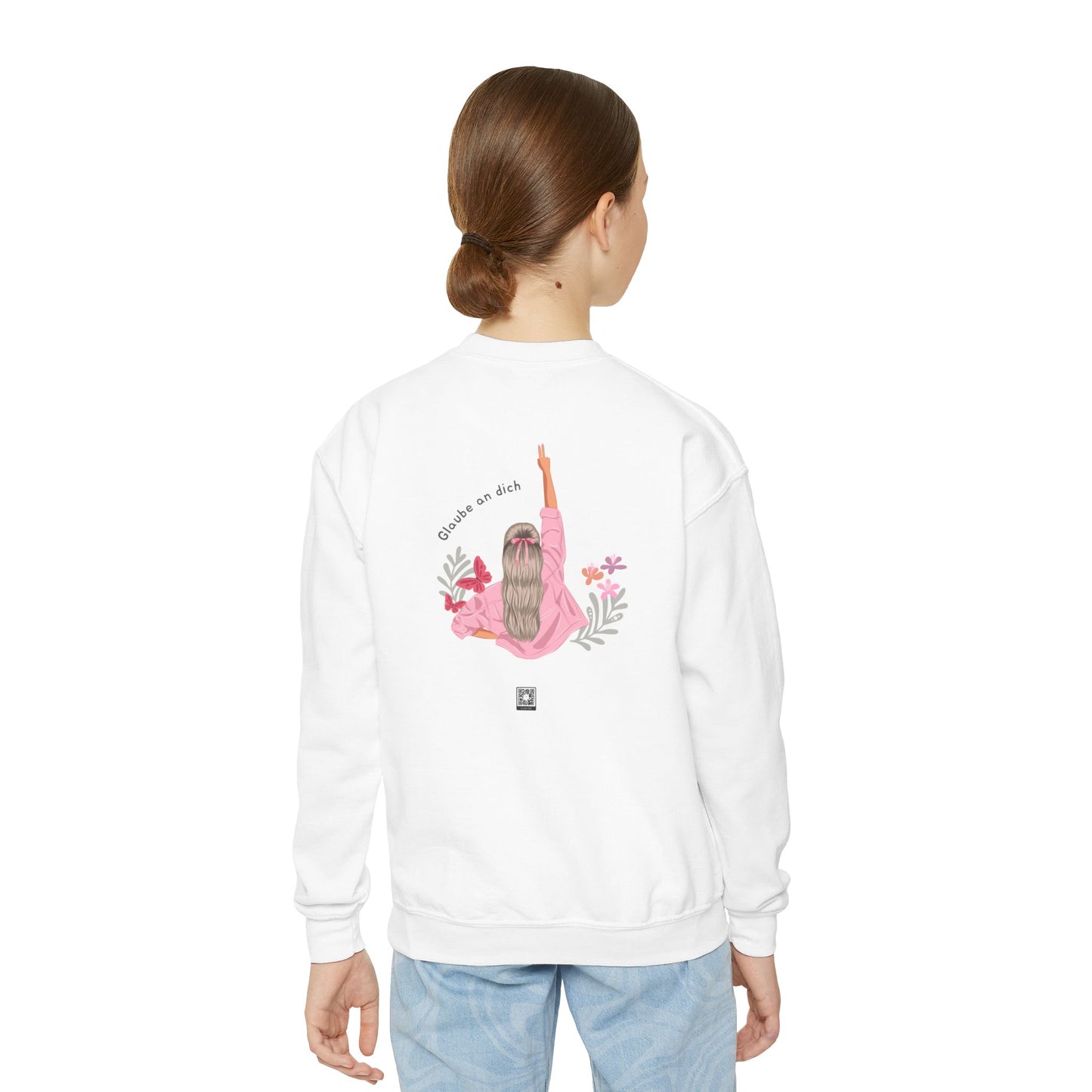 Agnes Sweatshirt mit Rundhalsausschnitt für Jugendliche