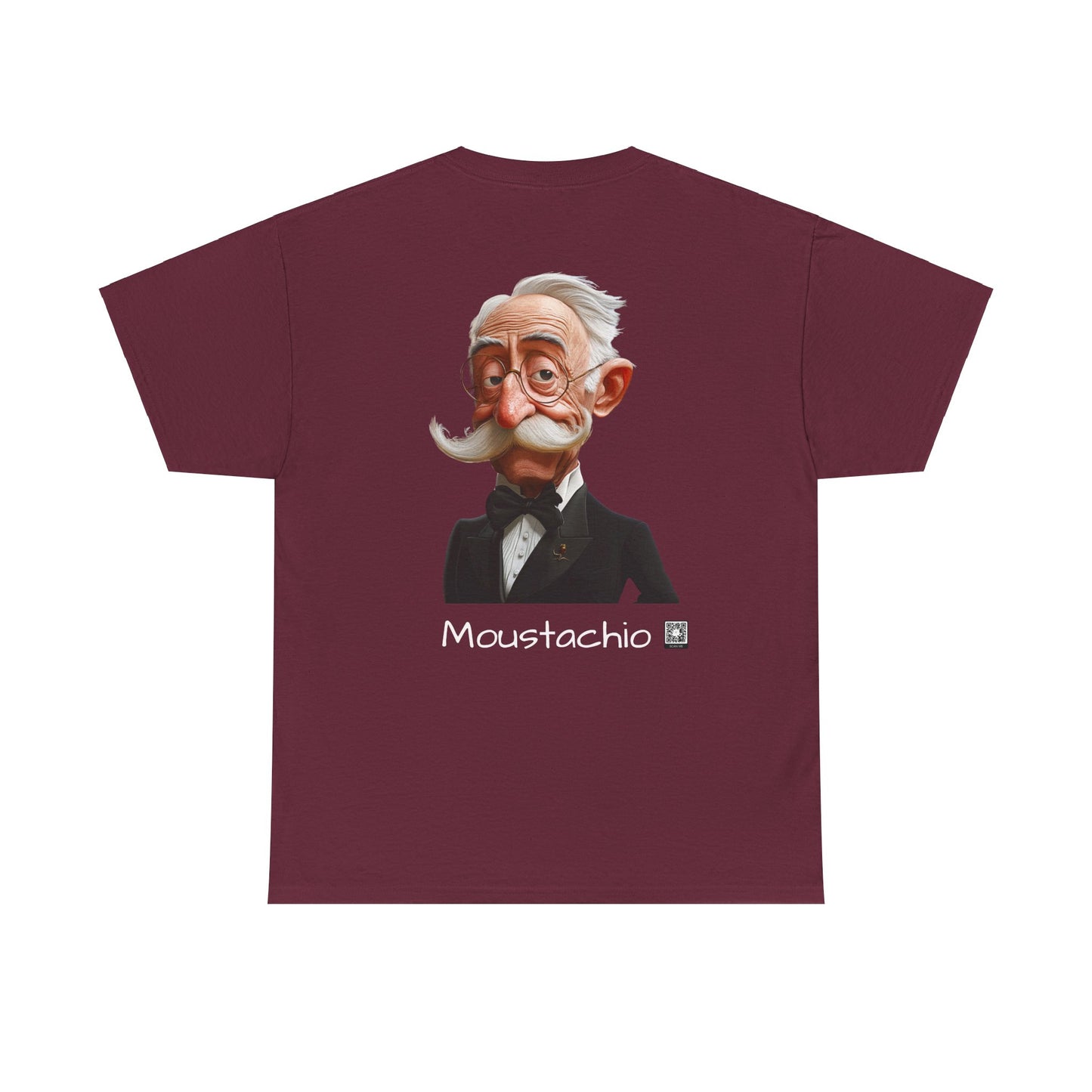 Moustachio Heavy Cotton Tee