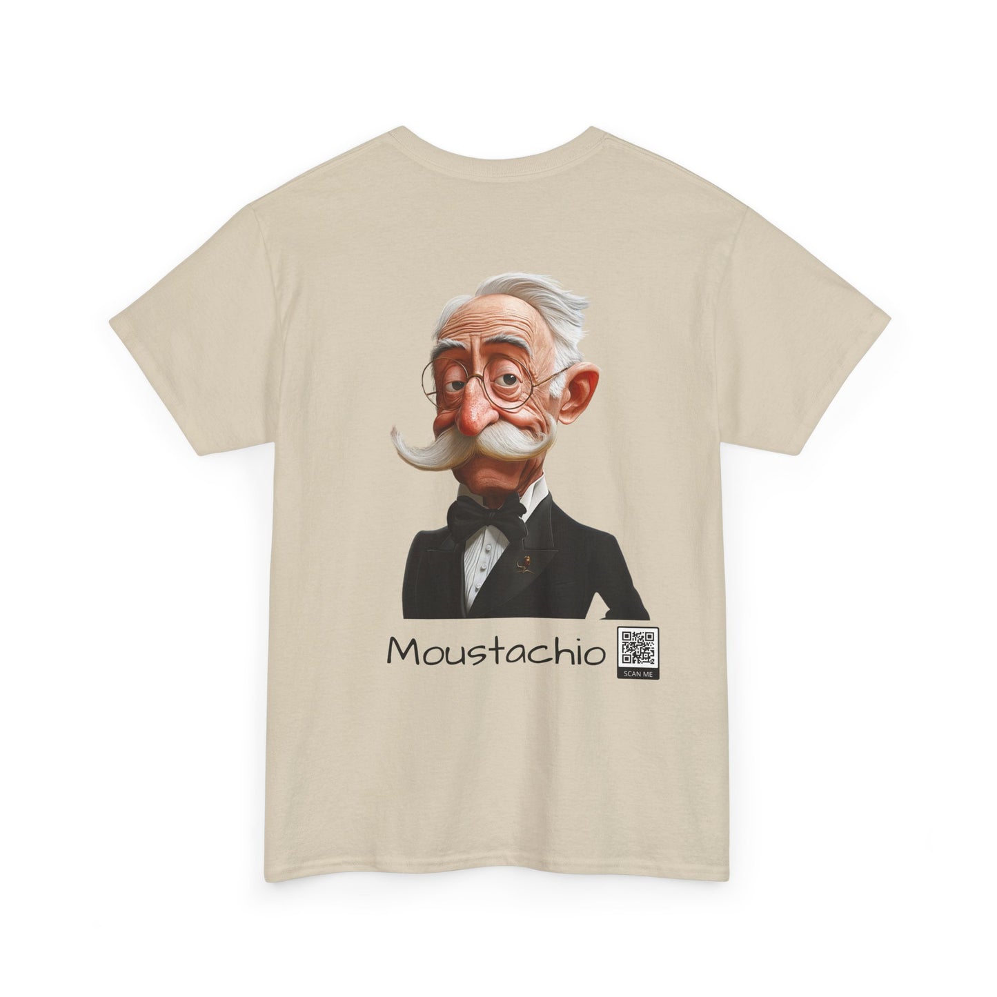 Moustachio Heavy Cotton Tee