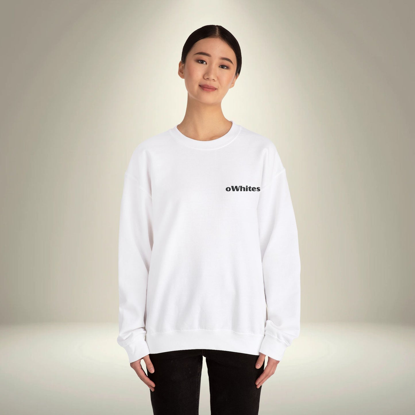 oWhites Embroidery Heavy Blend™ Crewneck Sweatshirt