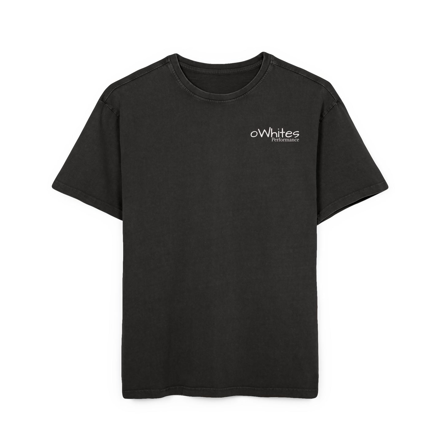 oWhites Performance Men's Acid Washed Heavy Oversize Tee