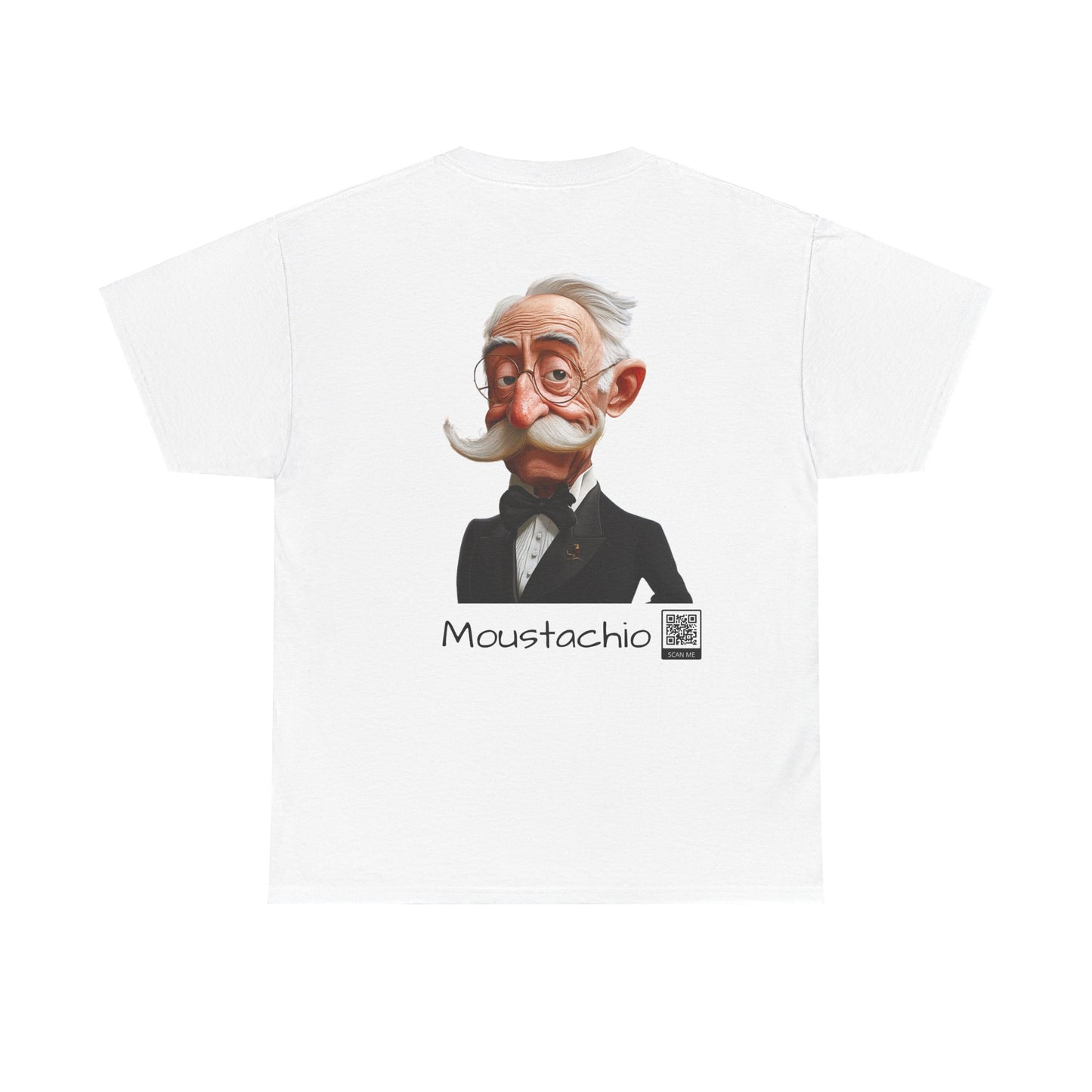 Moustachio Heavy Cotton Tee