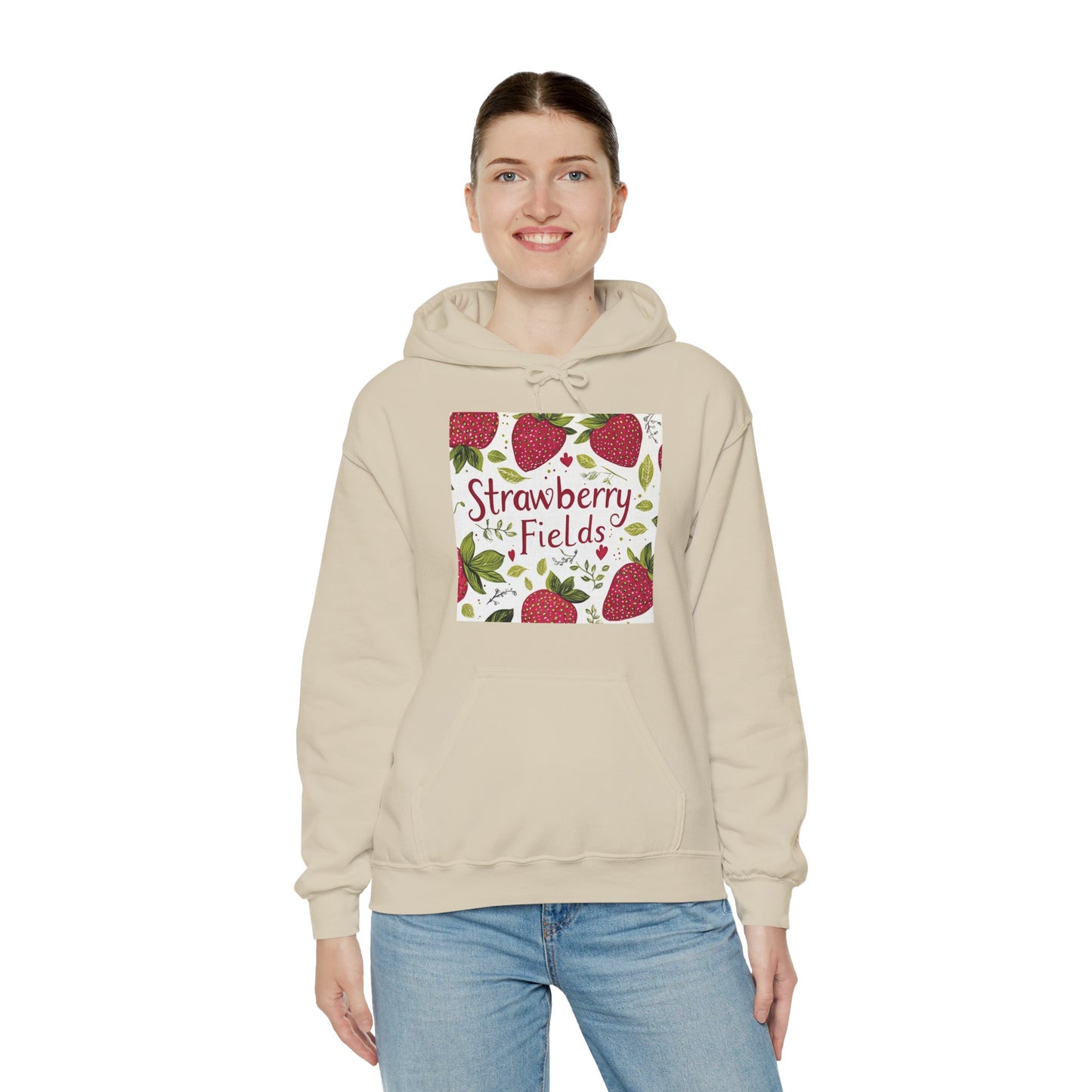 Strawberry Hoodie - Cozy Unisex Heavy Blend™ Sweatshirt