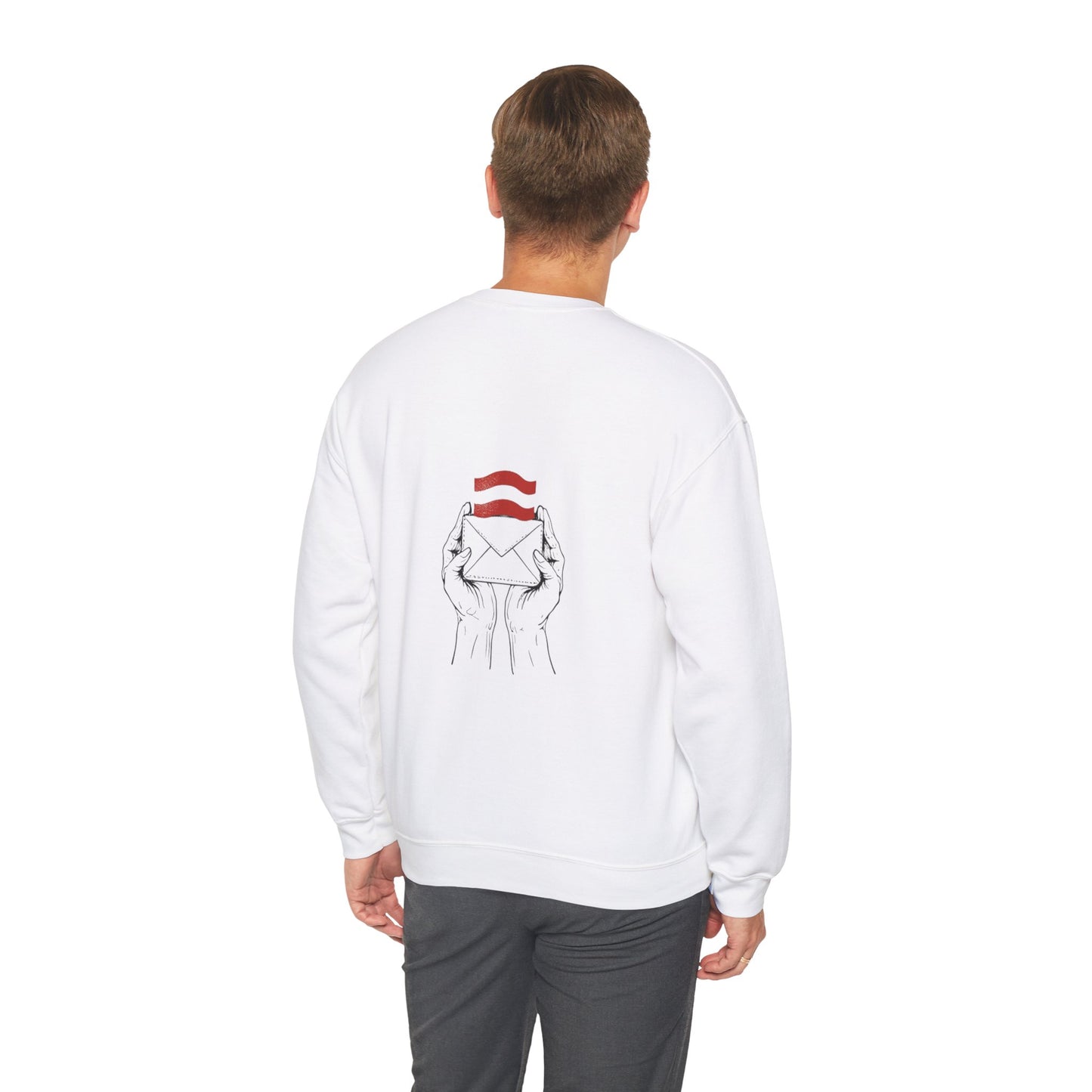 Rachel Heavy Blend™ Crewneck Sweatshirt - Postwoman Present